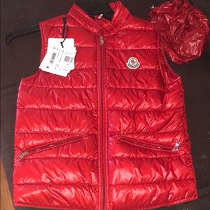 Moncler kids size 12 unisex vest